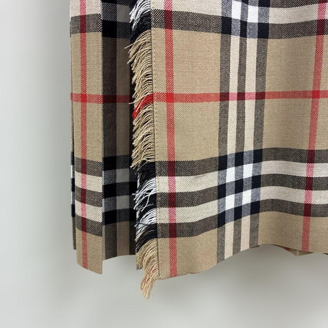 未使用　Burberry London ラップスカート　ノバチェック　ベージュ