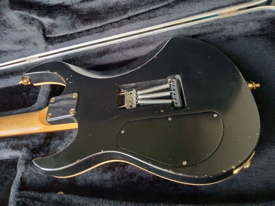 ９０年代　純国産　レア！　フレイムメイプル エレキギター　中信楽器製造