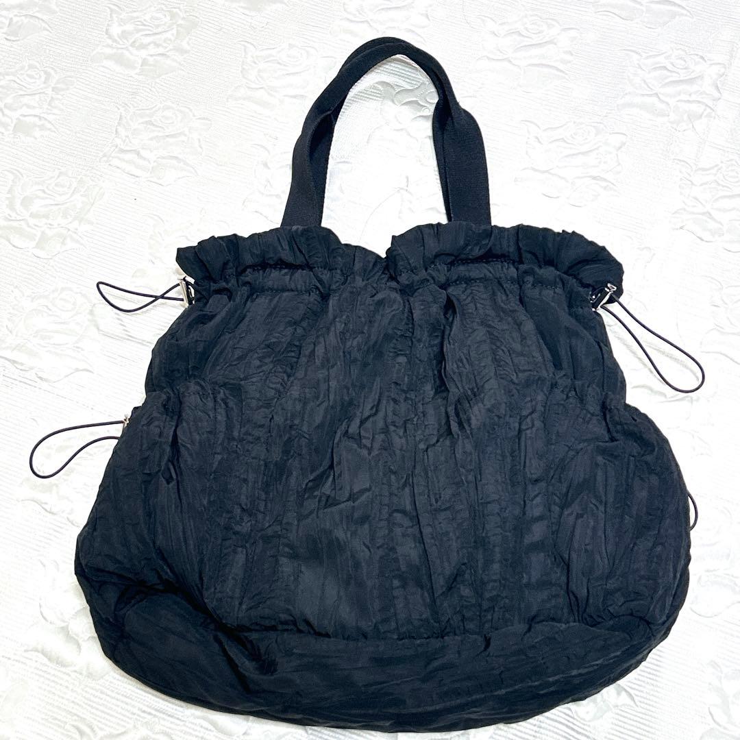 極美品❤︎ZARA ギャザーショルダーバッグ ブラック JO1 川尻蓮さん着用