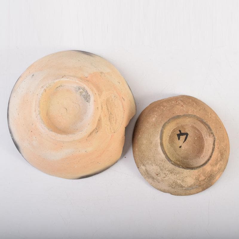 朝鮮美術　須恵器　新羅土器　新羅無釉土　6点まとめて　V　8342A