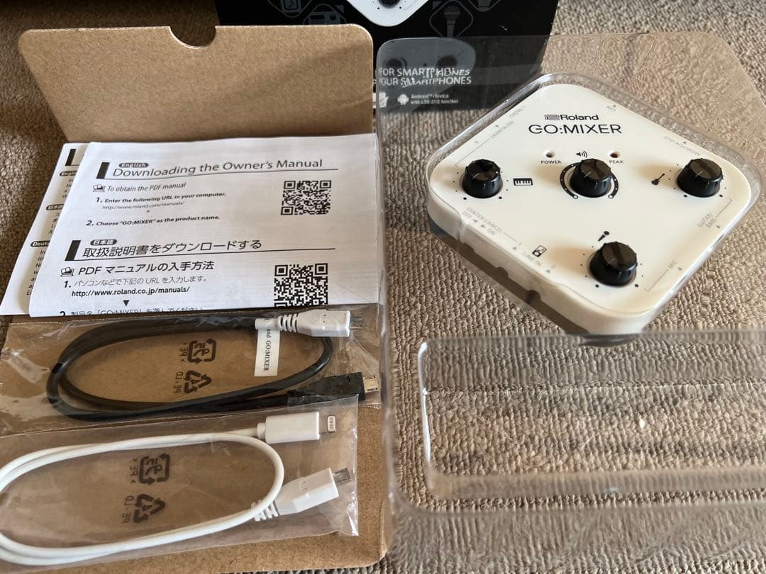 新品⭐︎Roland GO:MIXER スマートフォン用オーディオミキサー