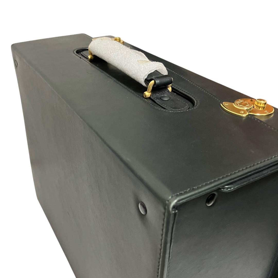 未使用　モンブラン　アタッシュケース　トランク　ビジネスバッグ　レザー　希少品