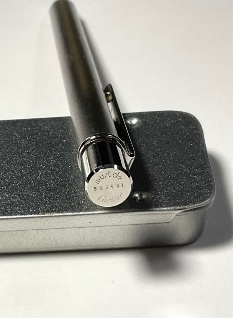 Must de cartier マスト ドゥ カルテェ ボールペン シルバー
