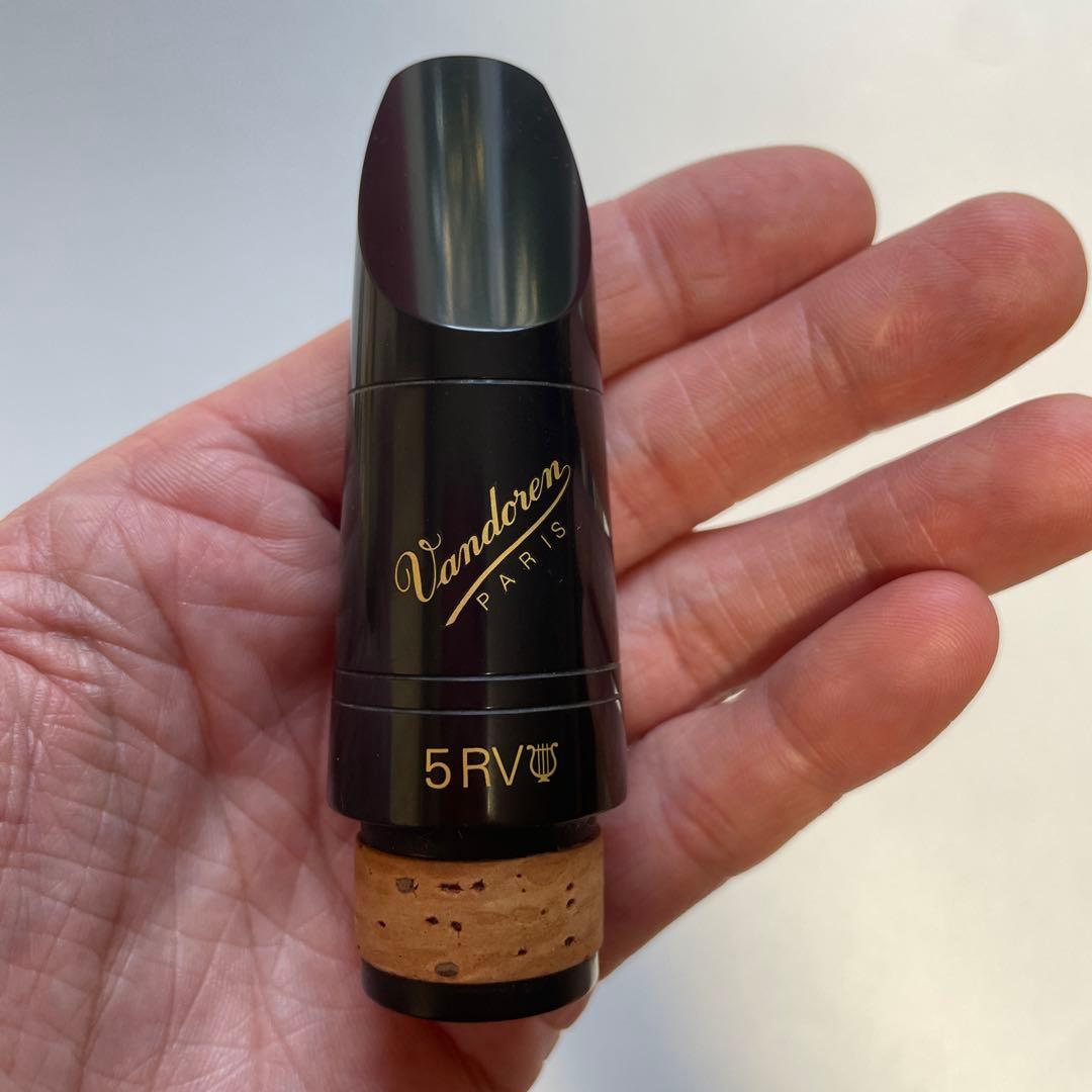 【ほぼ未使用品】Vandoren クラリネット用　マウスピース　5RV