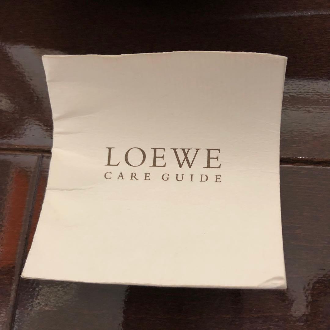 ロエベ　ナッパアイレ　黒