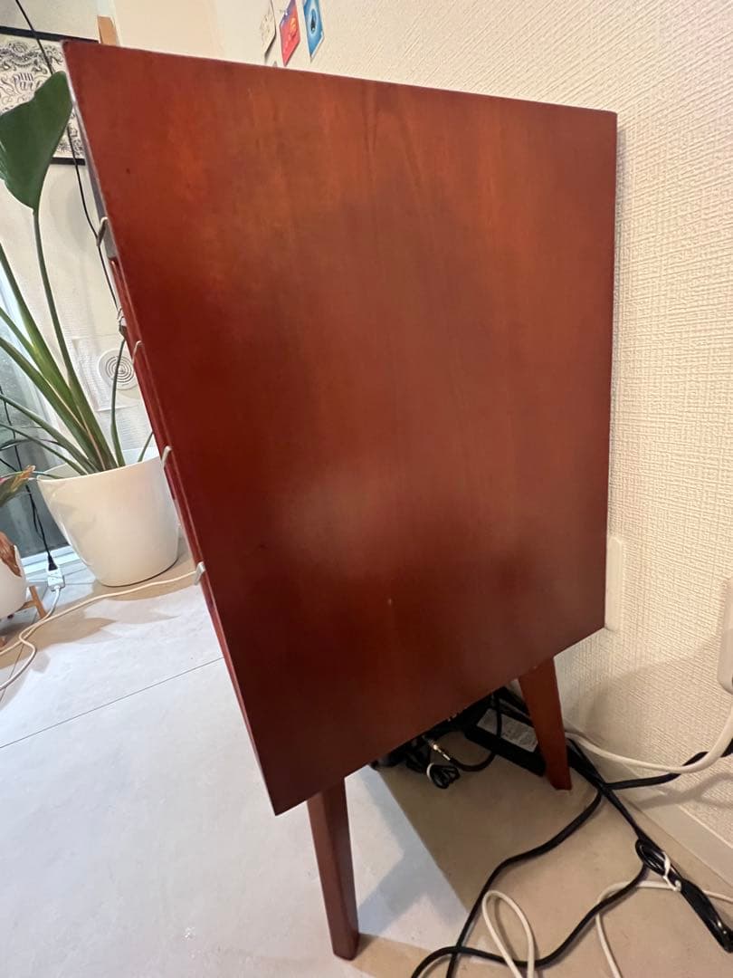 マホガニー　キャビネット　110cm