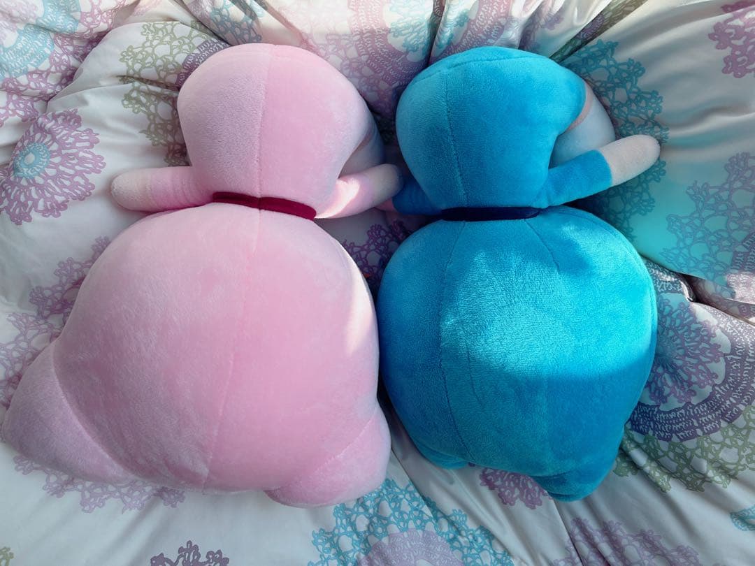 ちろぴの　BIGおすわりぬいぐるみ　セット　バラ可