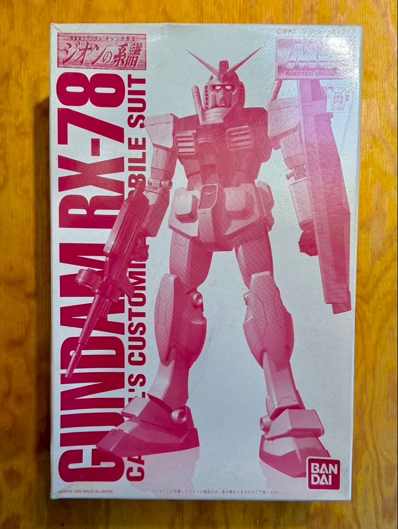 【未使用ホビーショー限定】MGキャスバル専用ガンダムRX-78コーティングver