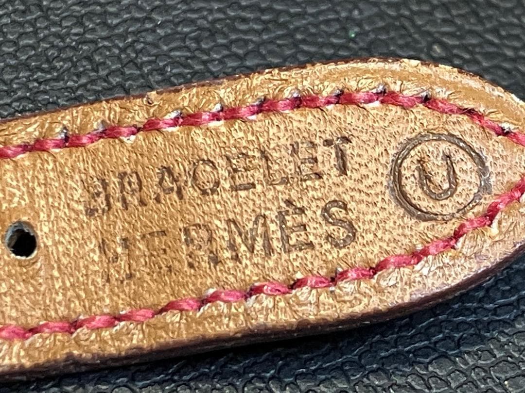 美品 HERMES エルメス ケリーウォッチ ベルト 2本まとめ クロコダイル