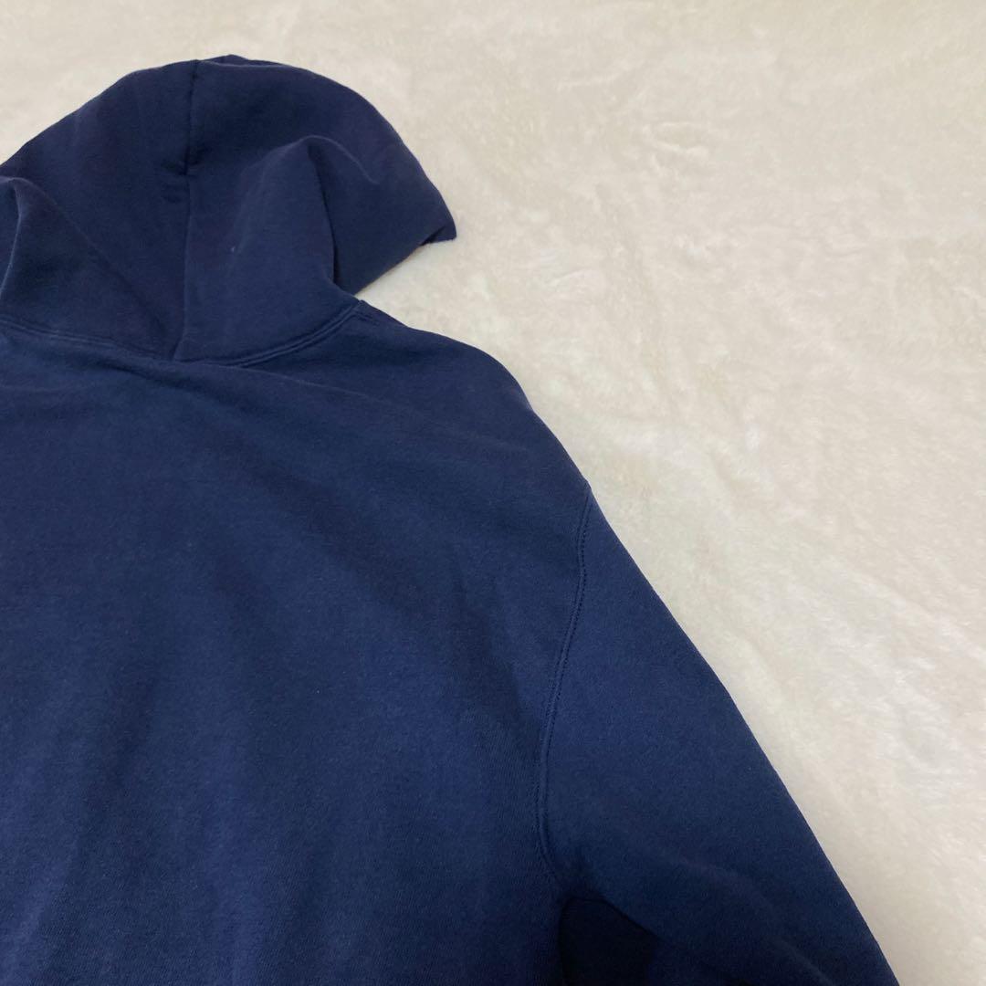 RUSSELL ATHLETIC ネイビー ジップパーカー USA製 90s