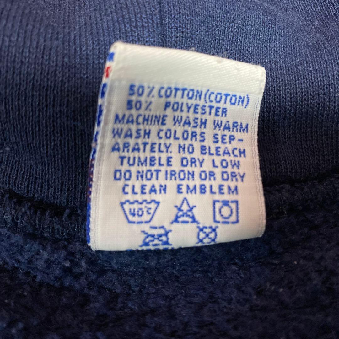 RUSSELL ATHLETIC ネイビー ジップパーカー USA製 90s