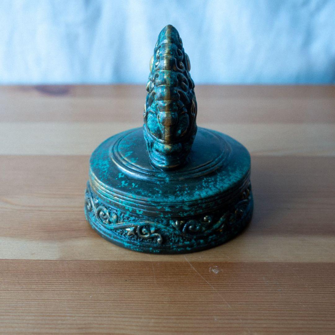 香合 梵鐘 竜頭 源造作