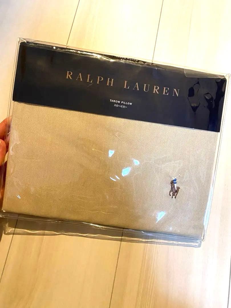 Ralph Lauren クッションカバー 45x45cm ベージュ