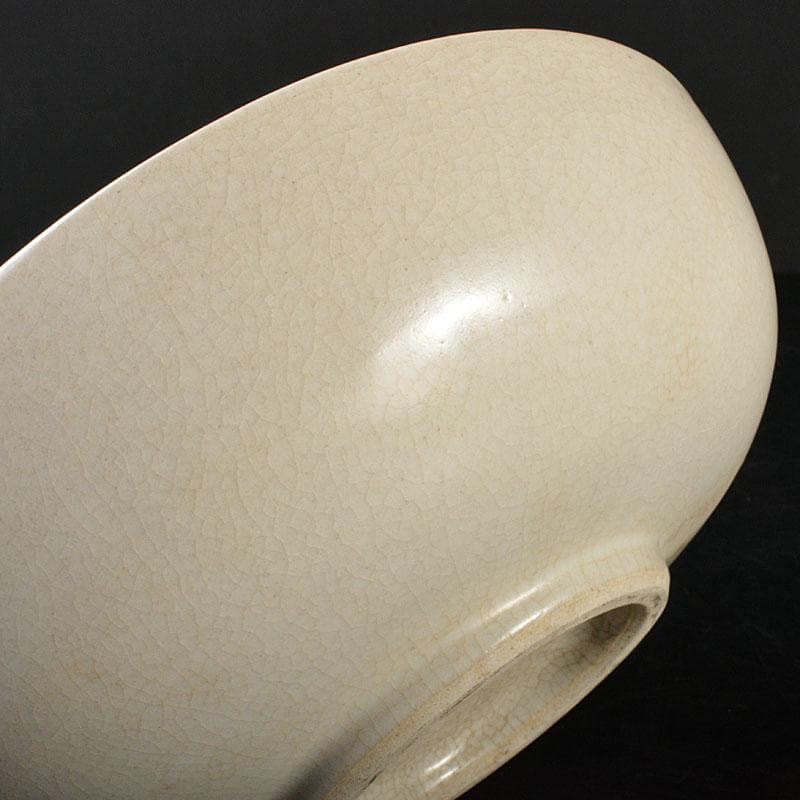 中国　成化年造款　官窯　白磁　鉢　V　6704