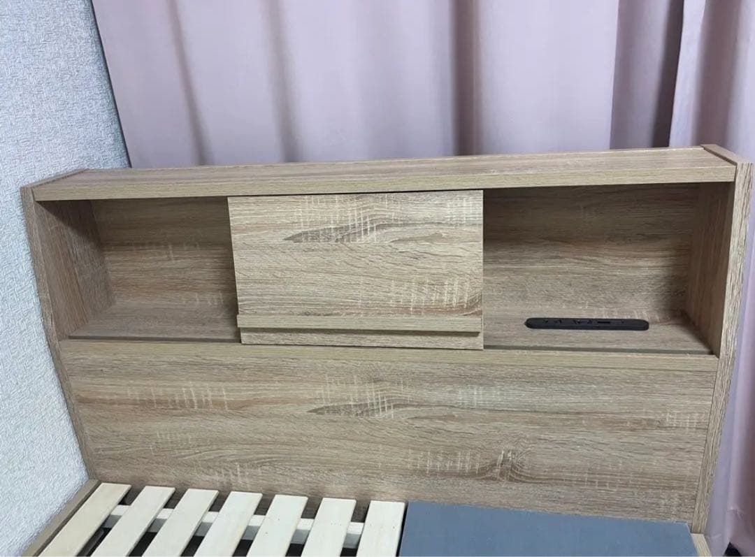 大特価大幅値下げ⭐︎美品⭐︎大容量収納付きシングルベッド USBポート付き