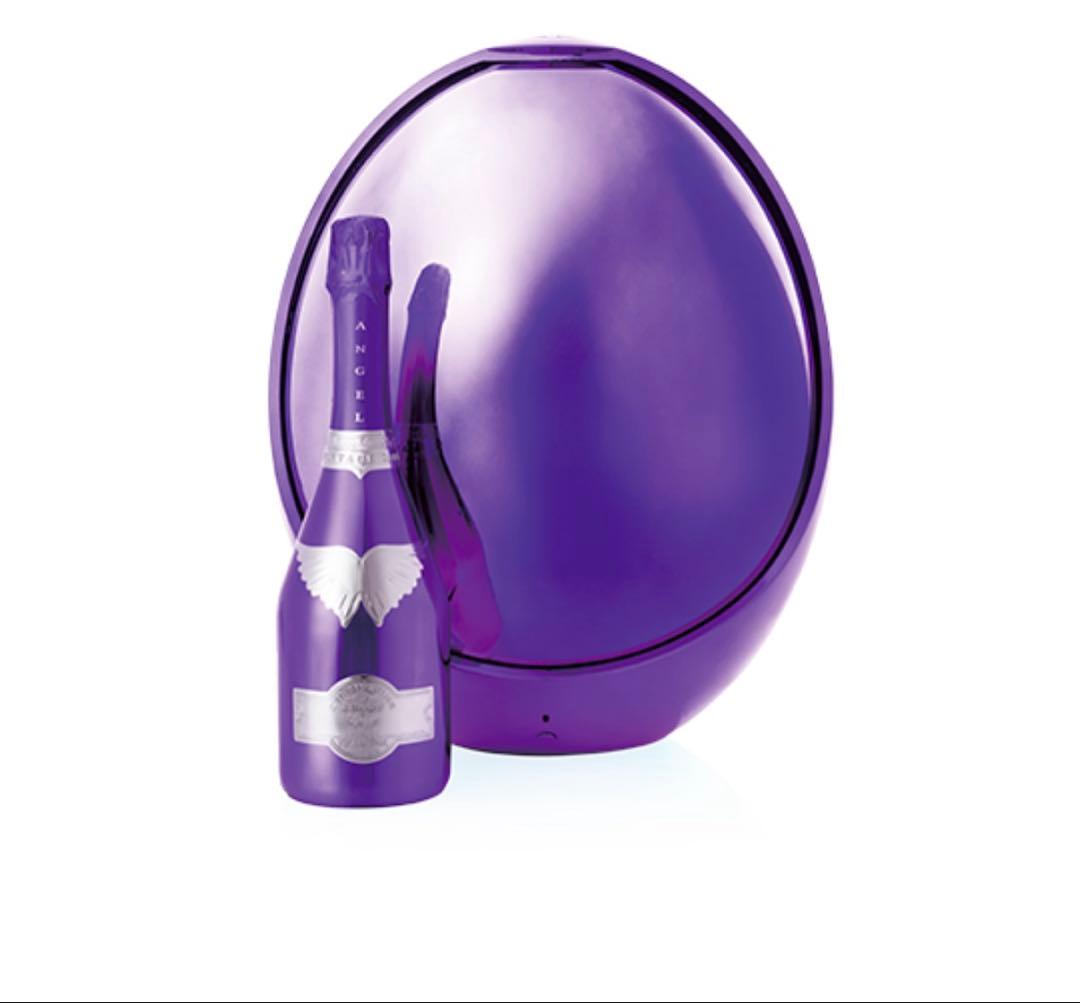 ワイン ANGEL CHAMPAGNE Vintage2008 Purple Egg