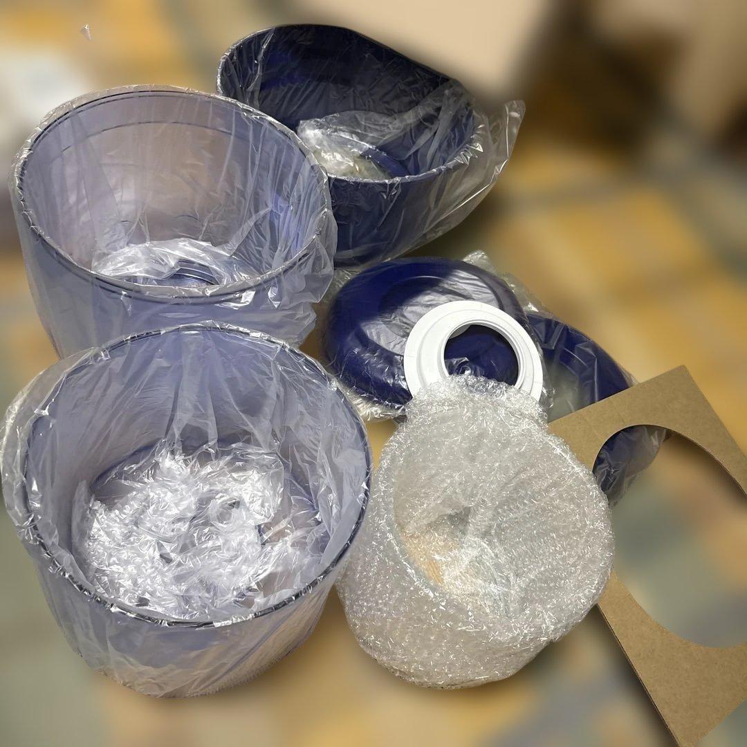 未使用品、ミネラルウォーター、サーバー容器 上下フィルター付き