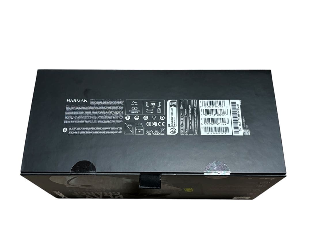 【新品・未使用品】JBL CHARGE5 ワイヤレススピーカー ブラック