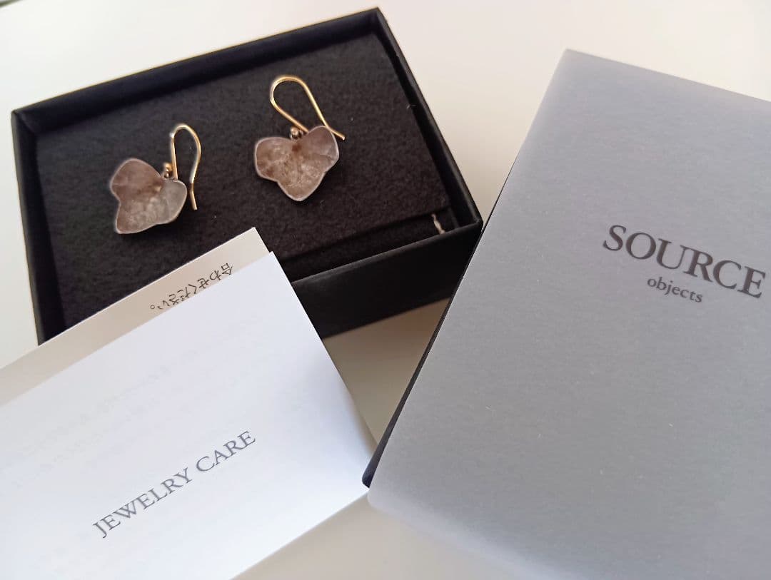 ガブリエラキス アイビーリーフピアス 14K シルバー