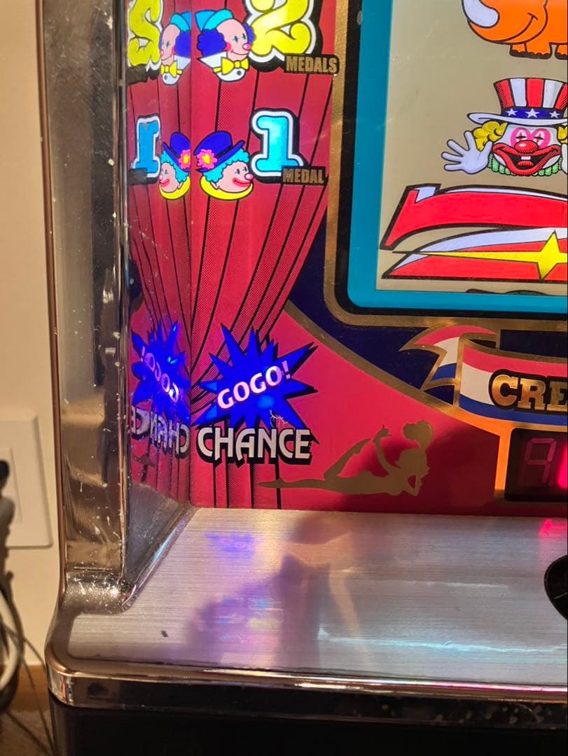 パチスロ実機　ジャグラーガール　4号機（引き取り限定）