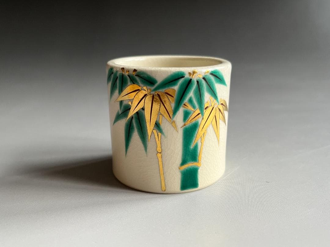 真葛香斎　竹　蓋置　茶道具