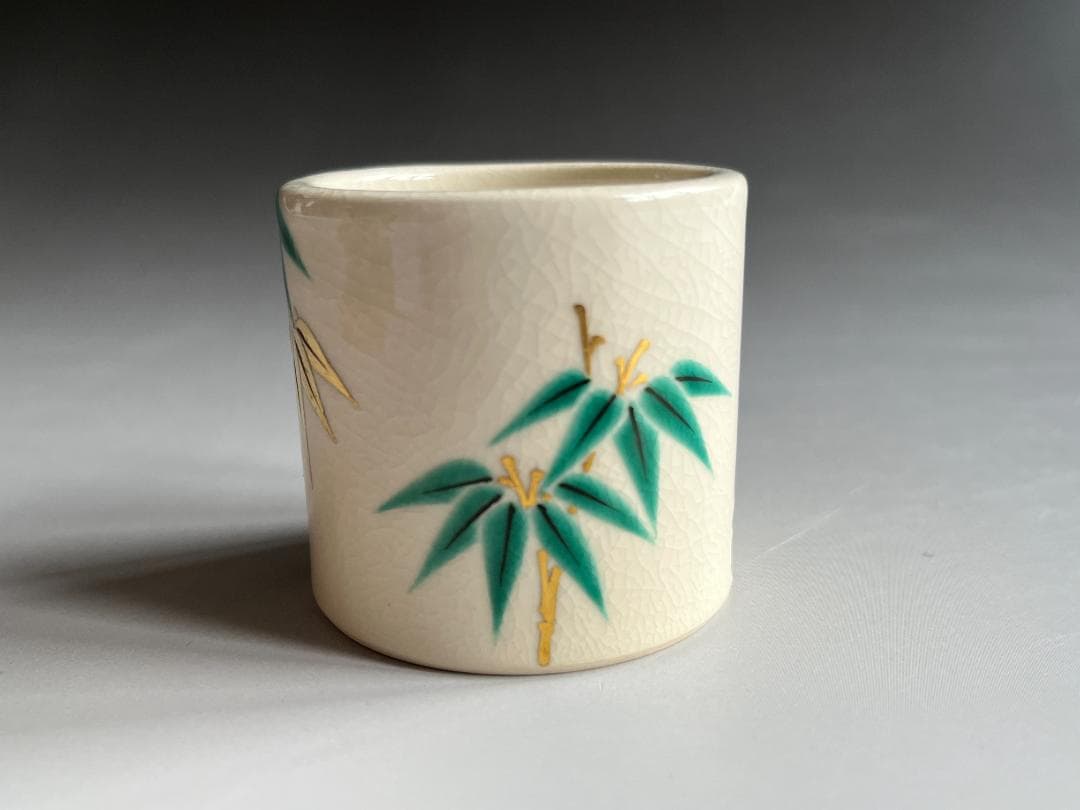 真葛香斎　竹　蓋置　茶道具