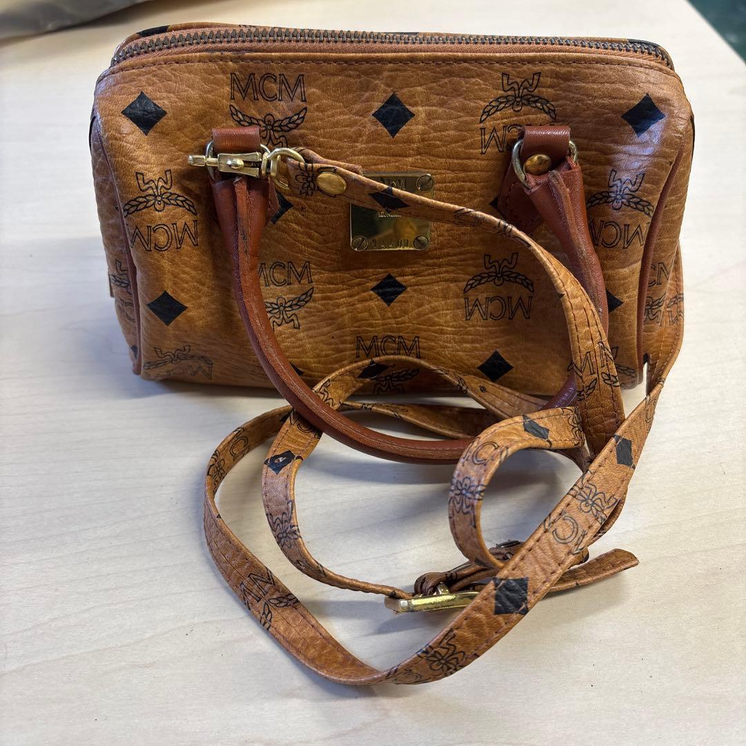 MCM 2way ミニハンドバッグ