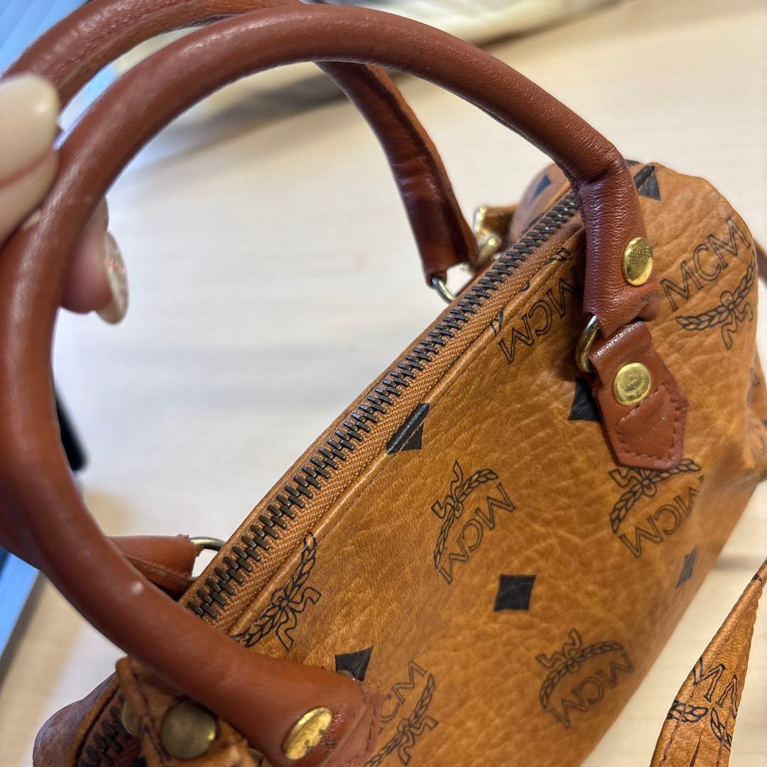 MCM 2way ミニハンドバッグ