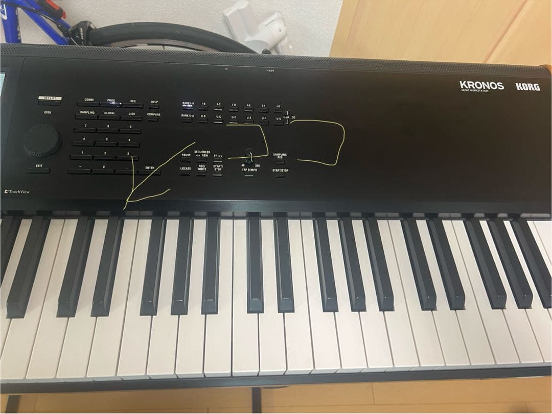 ニ*ー様 引き取り最優先 KORG KRONOS 2 88鍵盤 訳あり 引取りお
