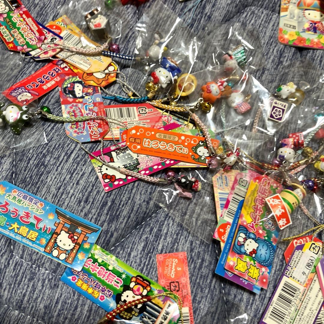 ハローキティご当地キティセット根付やストラップなど