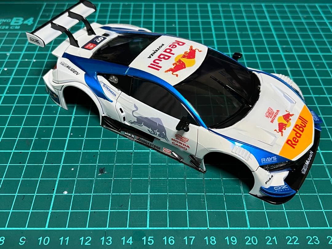 京商　ミニッツ　ホンダ　nsx コンセプト　gt 2014 ホワイトボディー塗装