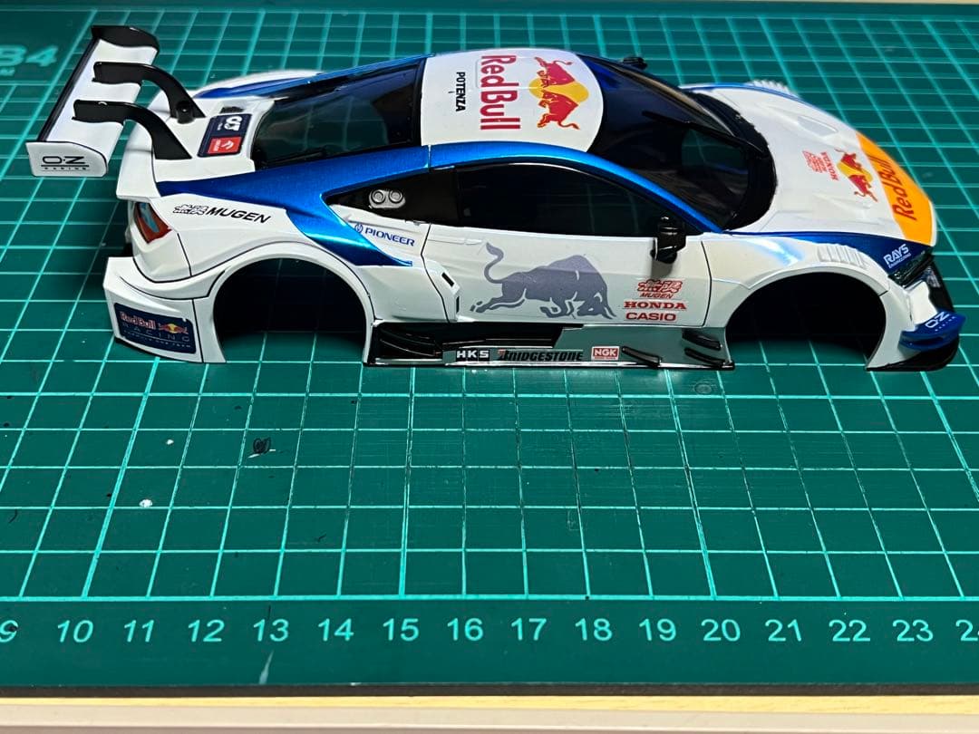 京商　ミニッツ　ホンダ　nsx コンセプト　gt 2014 ホワイトボディー塗装