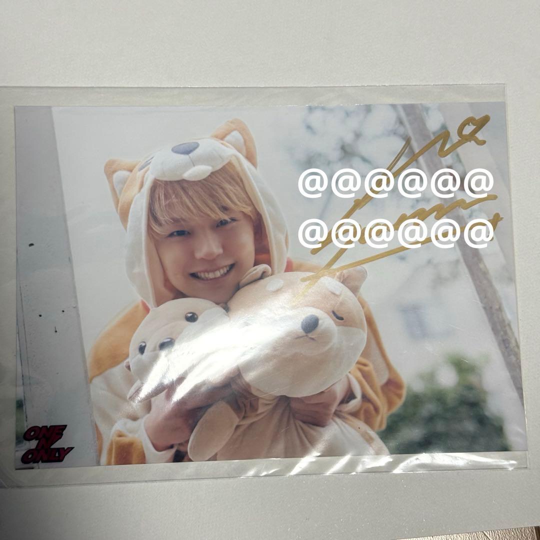 【新品未開封暗所保管】沢村玲 直筆サイン 生誕スクラッチ 2Lフォト