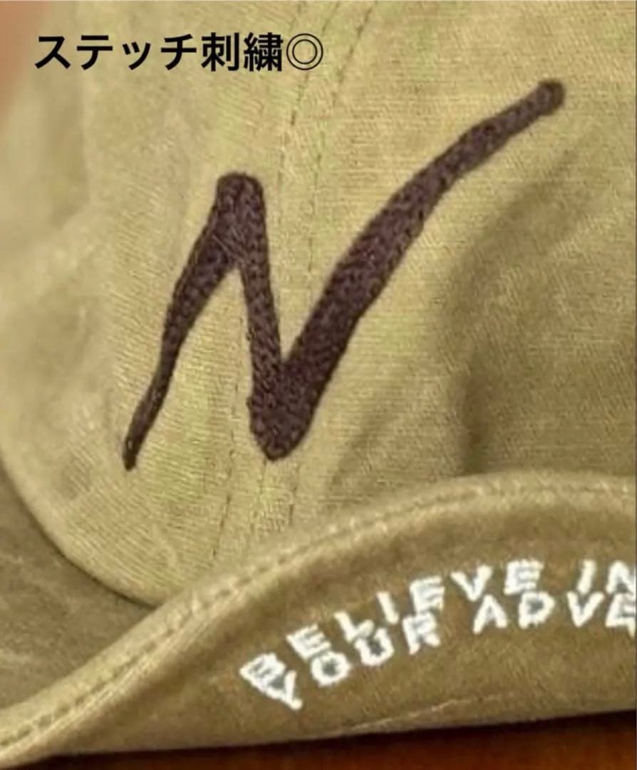 完売 新品未使用 ナンガ キャップ AC033 NANGA × Clef コラボ