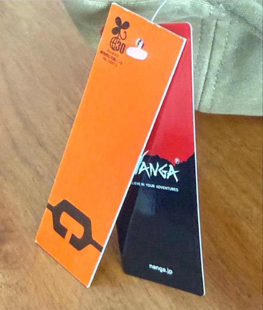 完売 新品未使用 ナンガ キャップ AC033 NANGA × Clef コラボ