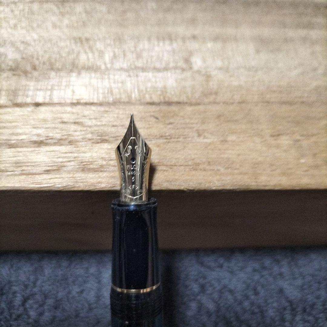 14K 525 PILOTマーブル模様 万年筆