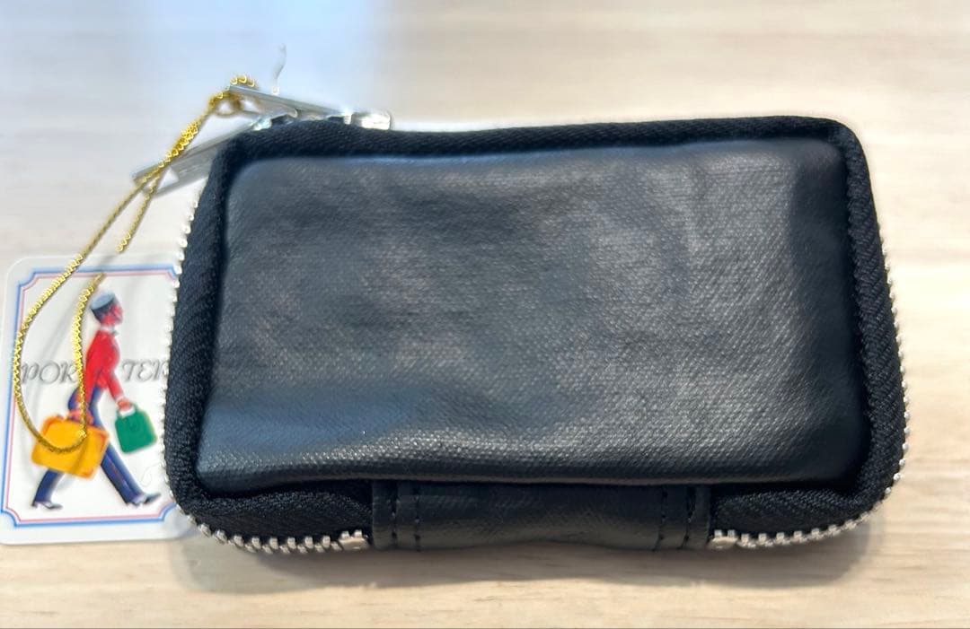 【未使用】PORTER 吉田カバン ダブルファスナー キーケース 黒 タグ付き