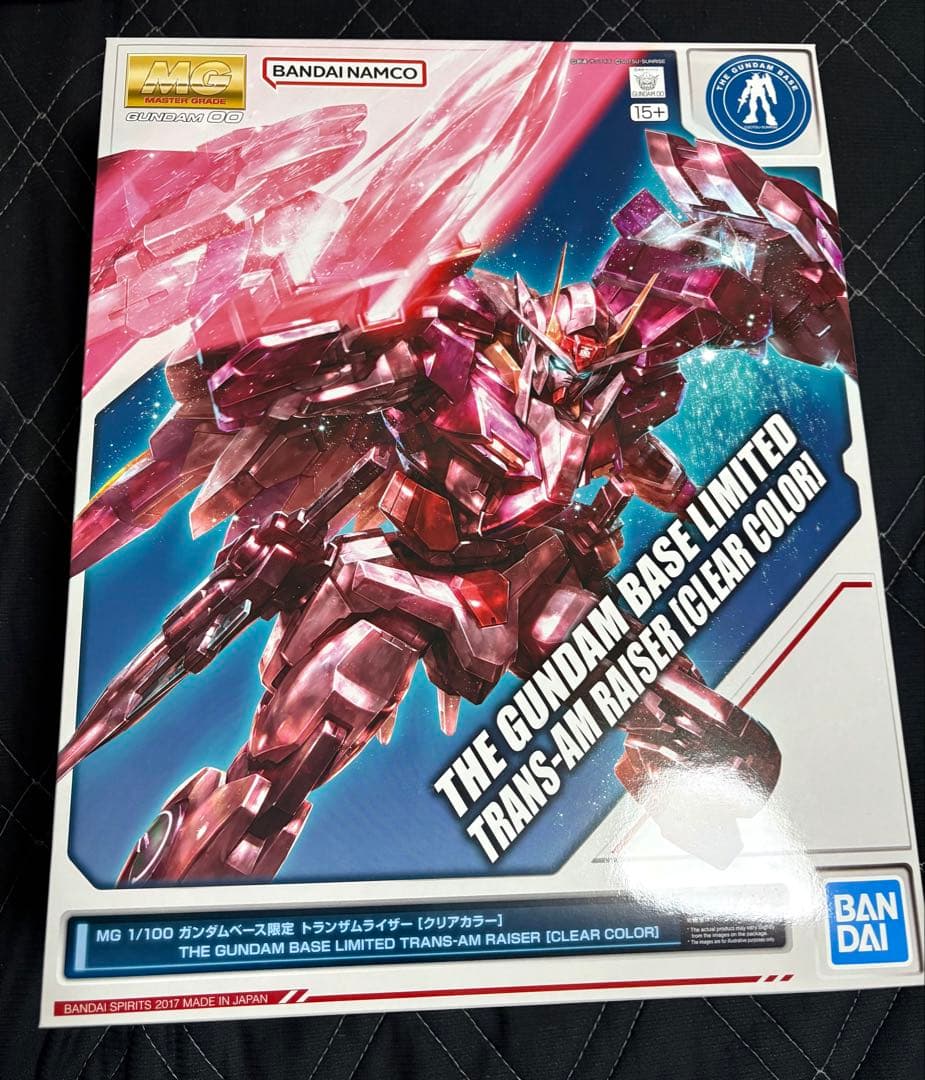 MG 1/100 ガンダムベース限定 トランザムライザー［クリアカラー］