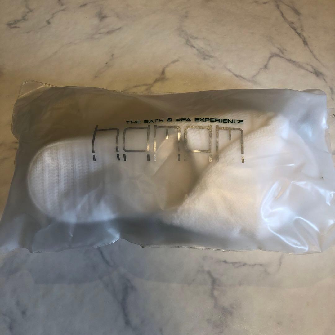 カッシーナcassinaハマンhamam　高級タオル　ルームシューズ　セット