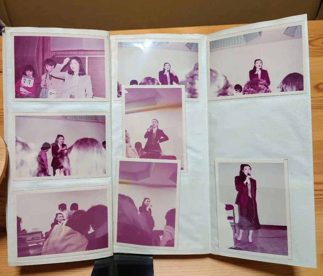 松任谷由実 (荒井由実) ファンミーティング 生写真アルバム サイン入り