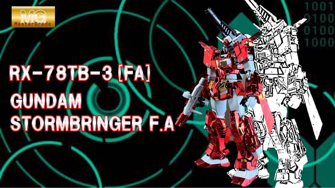 ロボット RX-78TB-3 [FA] Gundam Stormbringer F.A.