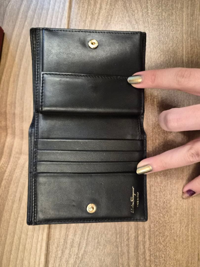 Salvatore Ferragamo 花柄 二つ折り財布