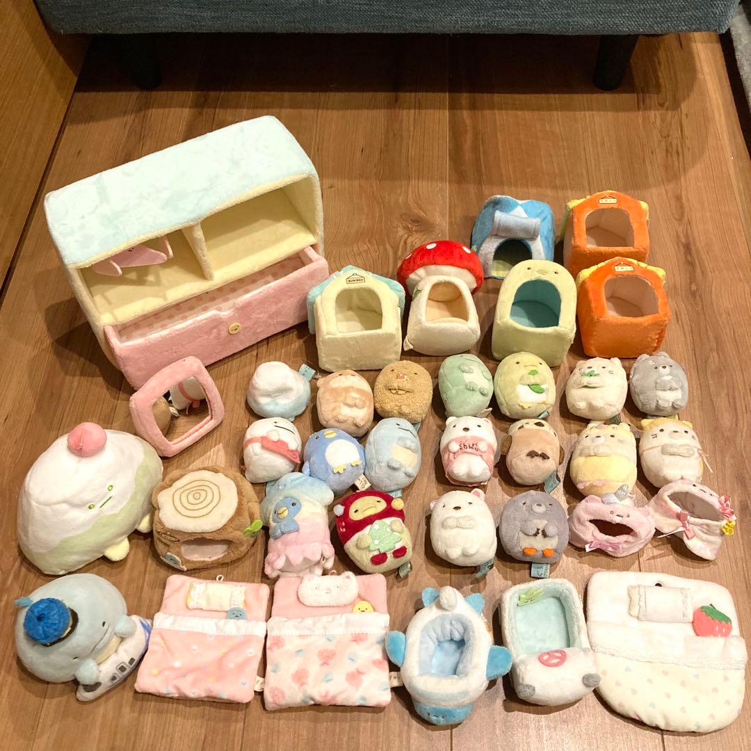 すみっコぐらし てのりぬいぐるみ まとめ売り 35個 お洋服屋さん おうち 限定