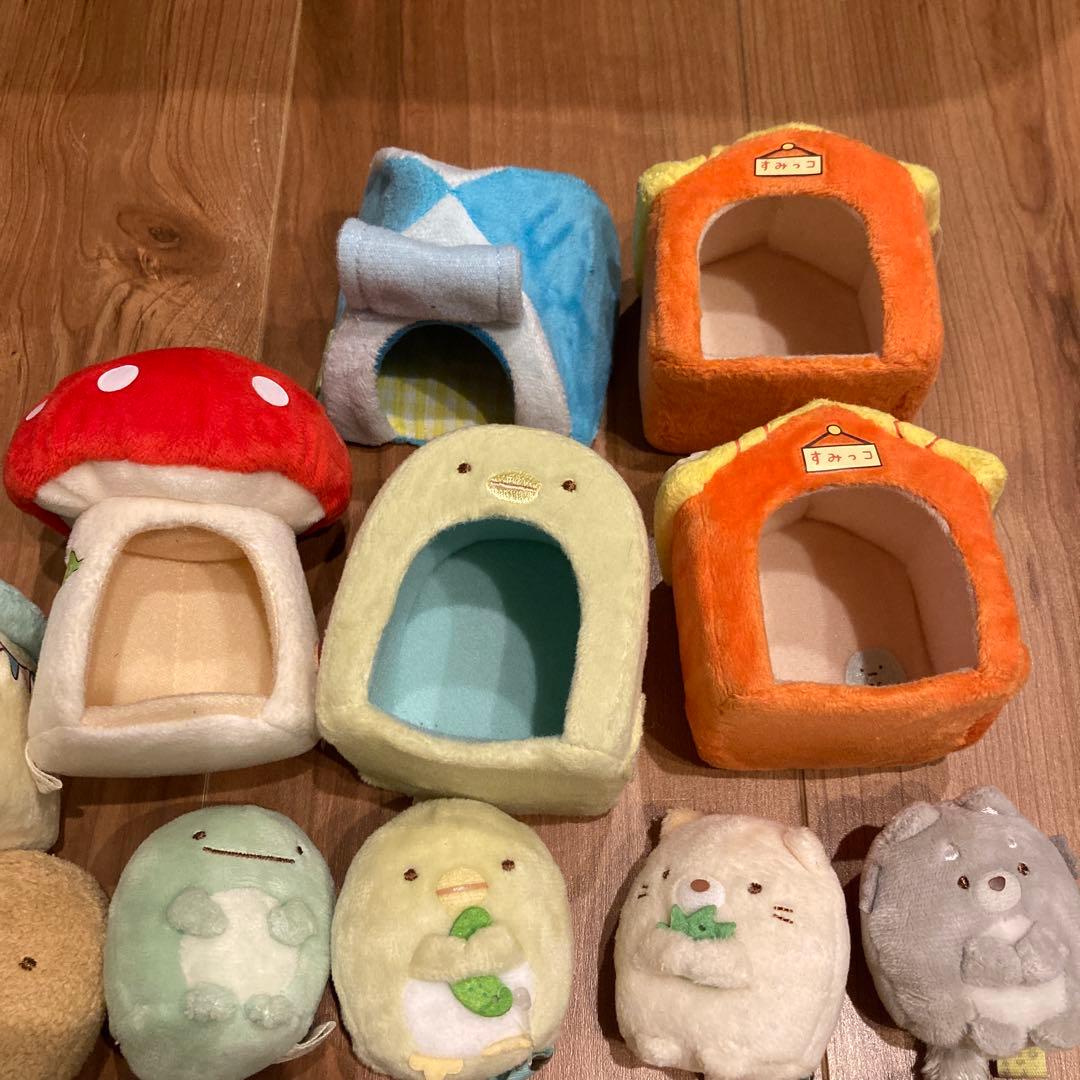 すみっコぐらし てのりぬいぐるみ まとめ売り 35個 お洋服屋さん おうち 限定
