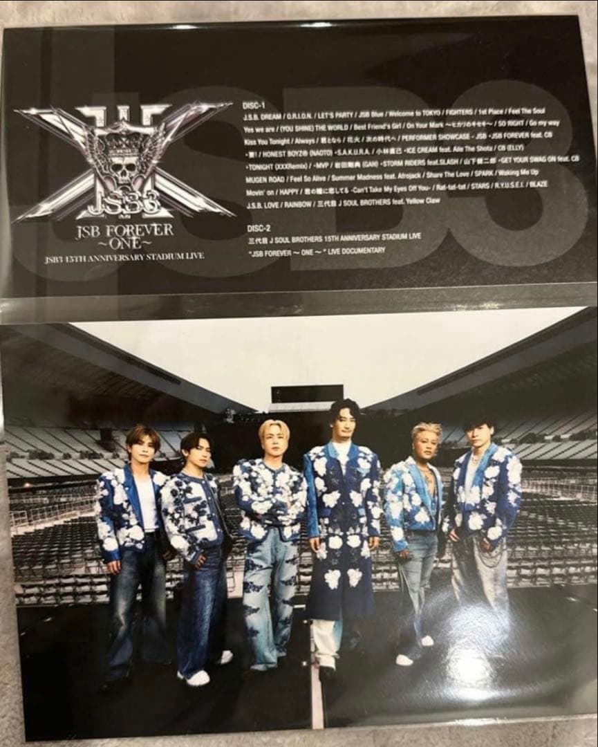 ツ*ー様 三代目JSB FOREVER ONE スタジアムBlu-ray