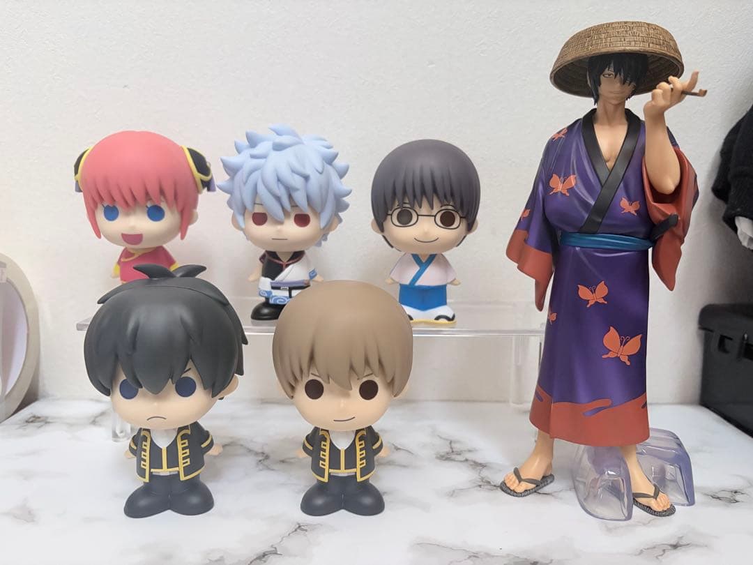 銀魂　一番くじ　坂田銀時　高杉晋助 SOFVICちゅ フィギュア まとめ売り