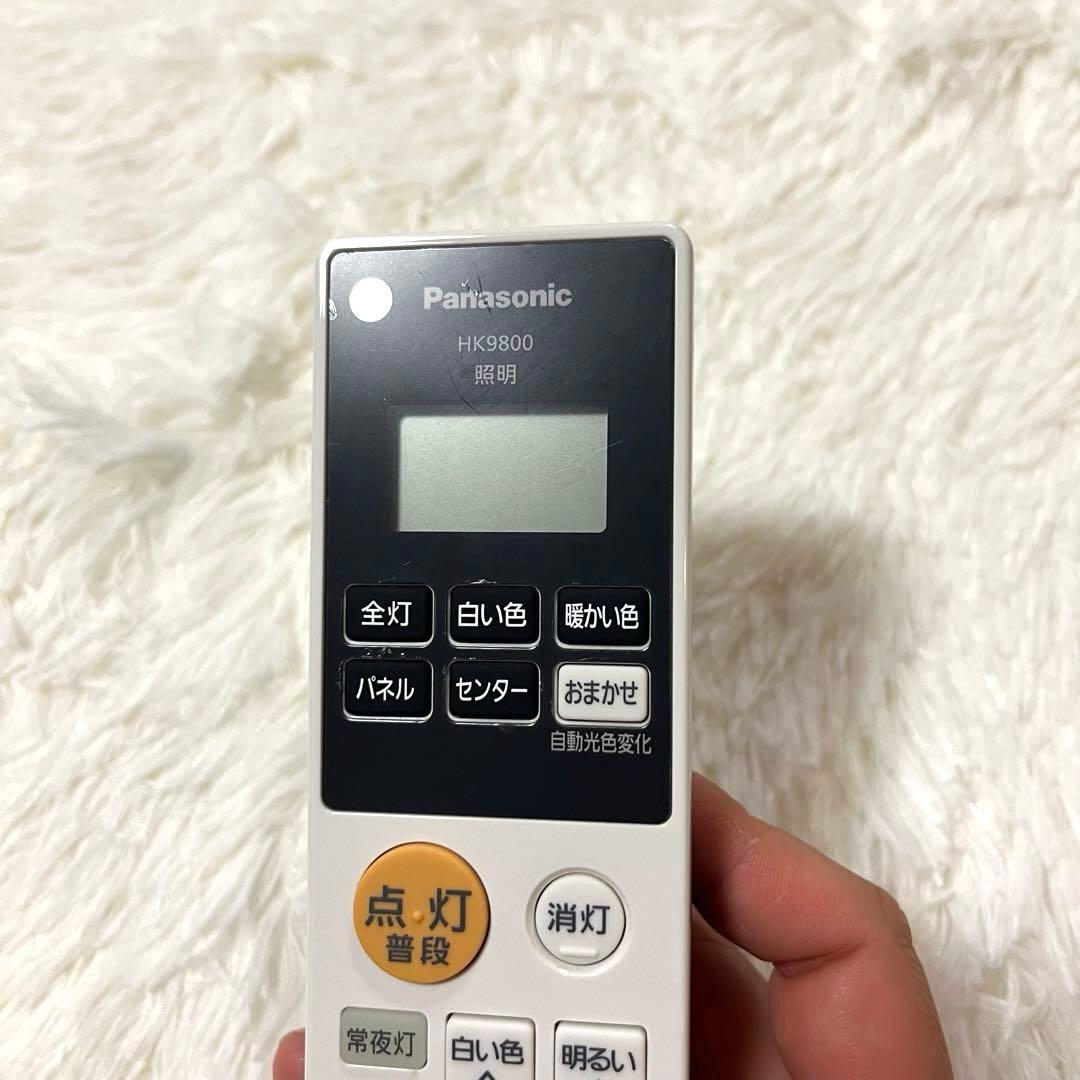 【美品】Panasonic LEDシーリングライト HH-CE0892A 8畳用