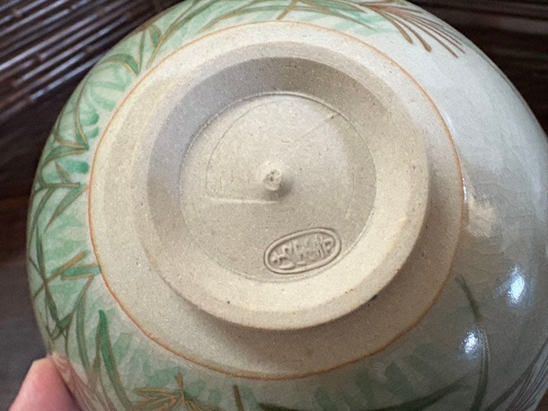 杉田翔平　清閑寺窯　色絵仁清武蔵野絵