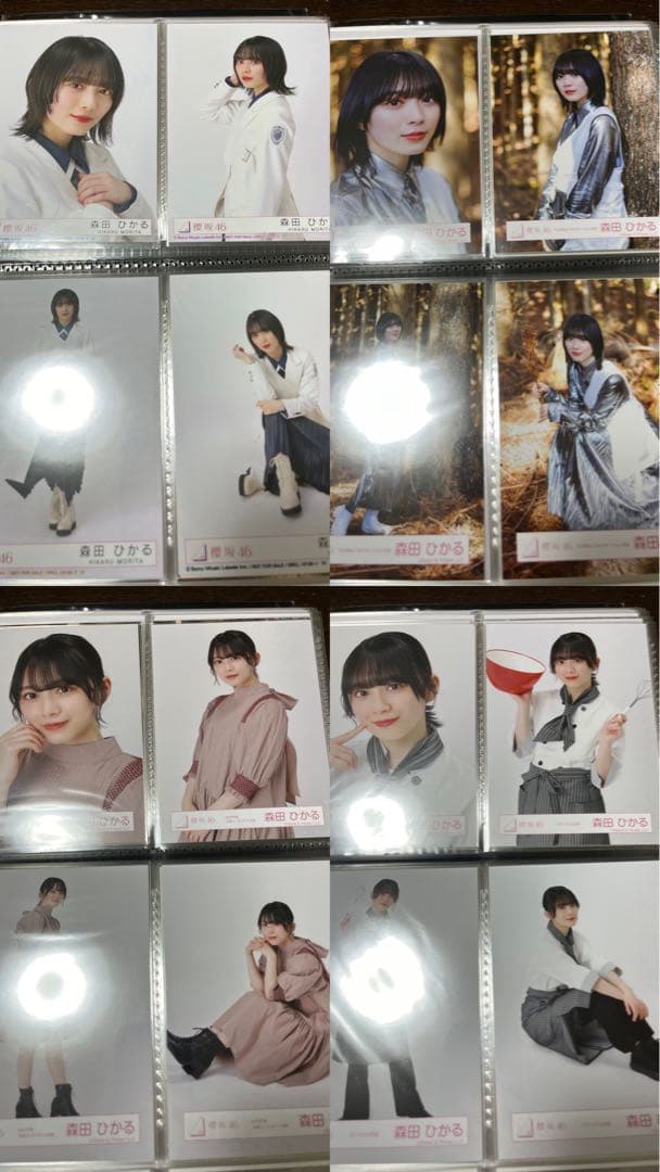 森田ひかる　生写真　まとめ売り