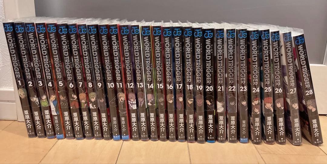 ワールドトリガー WORLD TRIGGER 1〜28巻セット 9巻～初版